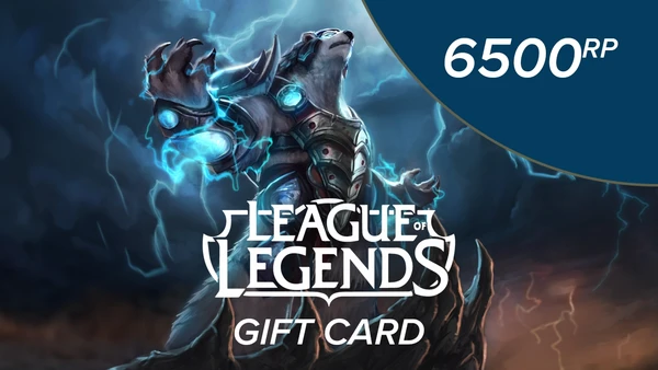 Acheter 6500RP (50EUR) - League Of Legends