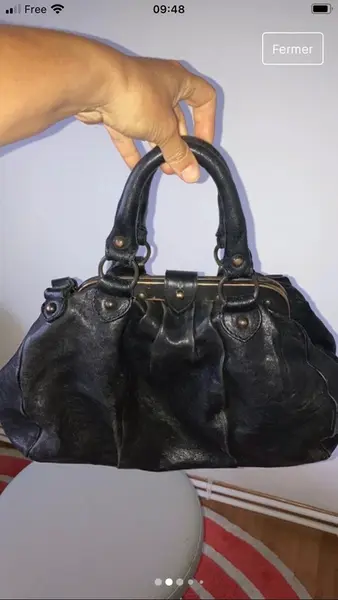 Superbe sac à bandoulière indus/ steampunk Allsaints Spitalfields