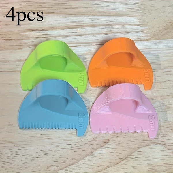 4 pièces doutils de couture manuelle 2/3/4 mm, kit en plastique facile à utiliser pour débutants et seniors - idéal pour bricolage, décoration maison et accessoires de couture | design ergonomique | outils | Temu France