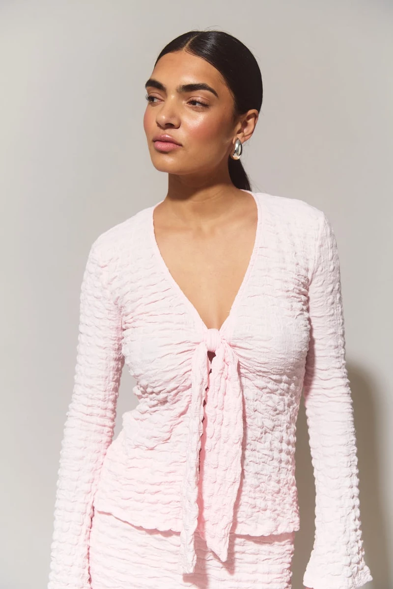 tie front top