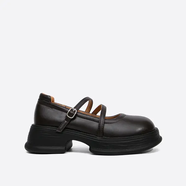 Women Daily Home Vacation Casual Sweet Round Toe Flat Mary Janes