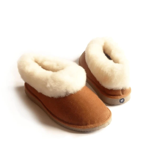 Chaussons en peau de mouton
