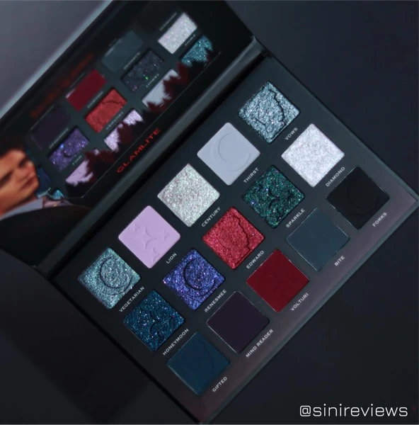 Twilight x Glamlite Team Edward Palette
