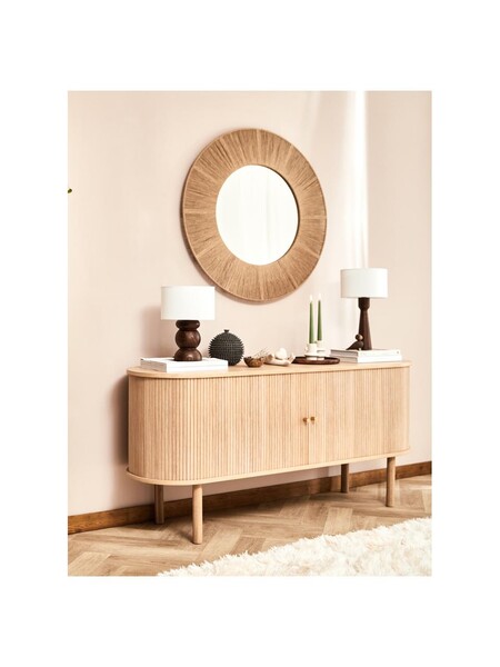 Miroir mural rond corde beige Citra | WestwingNow