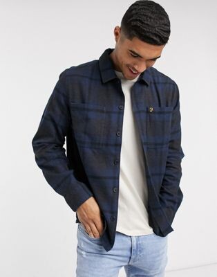 Farah - Ramonal - Chemise manches longues à carreaux | ASOS