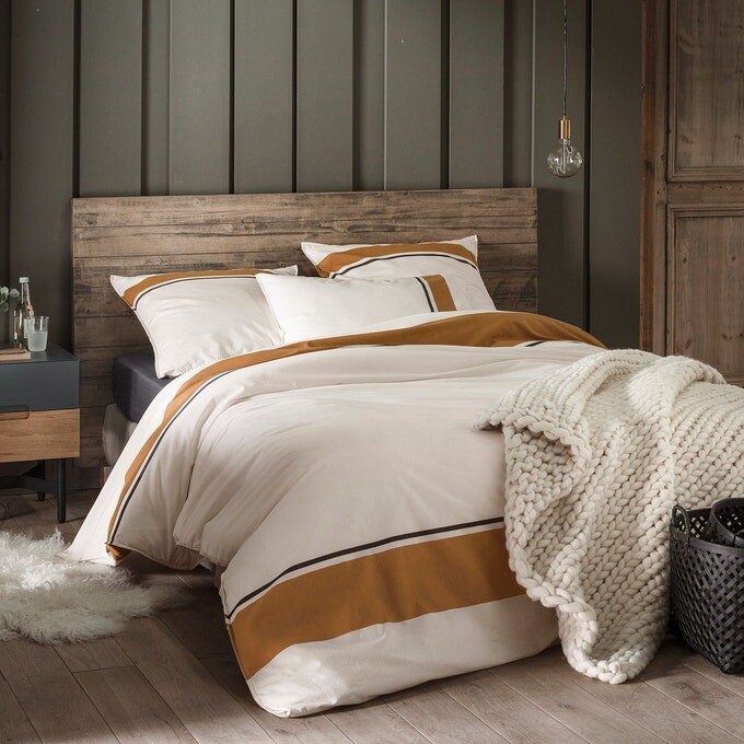 Plaid grosse maille blanc