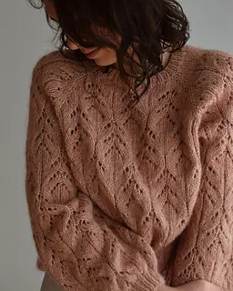 Rosental Sweater pattern by Ekaterina Vorobeva