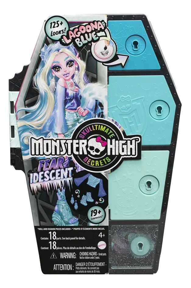 Monster High poupée mannequin Skulltimate Secrets Fear Idescent - Lagoona