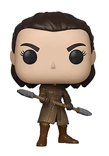 Funko Pop! TV: GoT - Arya Stark with Two Headed Spear - Game of Thrones - Figurine en Vinyle à Collectionner - Idée de Cadeau - Produits Officiels - Jouets pour Les Enfants et Adultes - TV Fans