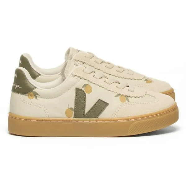 Baskets Small Volley Citrons - Veja x Konges Slojd | Crème