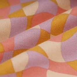 Tissu sergé Alexandrina rose