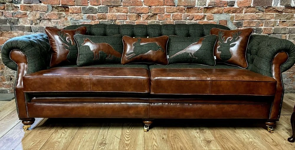3 Seater Hunting Sofa