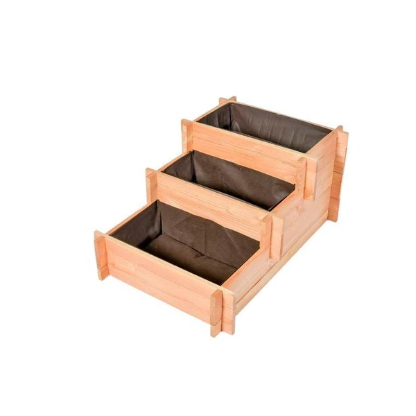 Potager 3 étages en bois botanic® - 90 x 60 x 42 cm