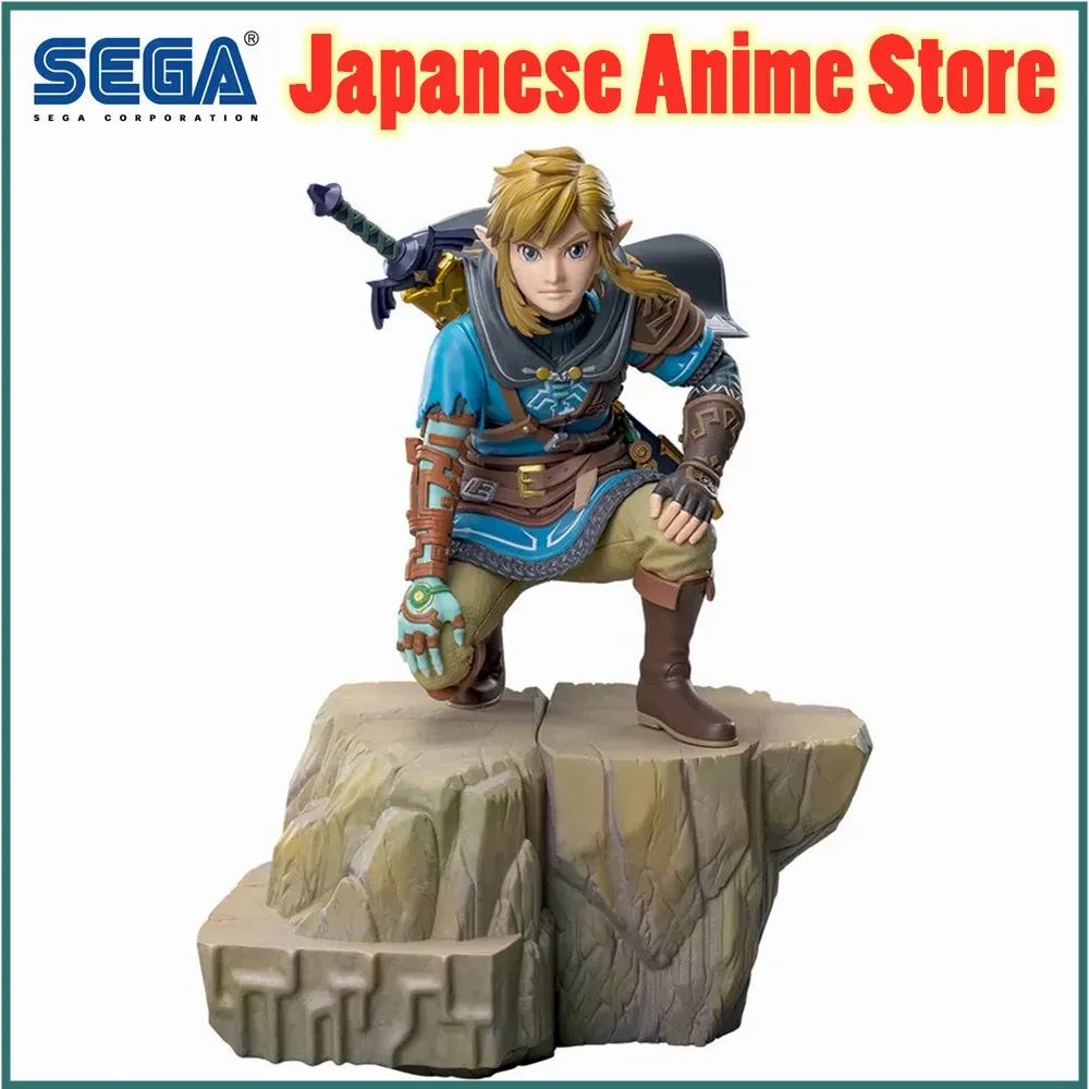 Figurine Sega Link pour enfants, figurine d'anime originale, jouets de collection, beurre, stock, 23cm - AliExpress