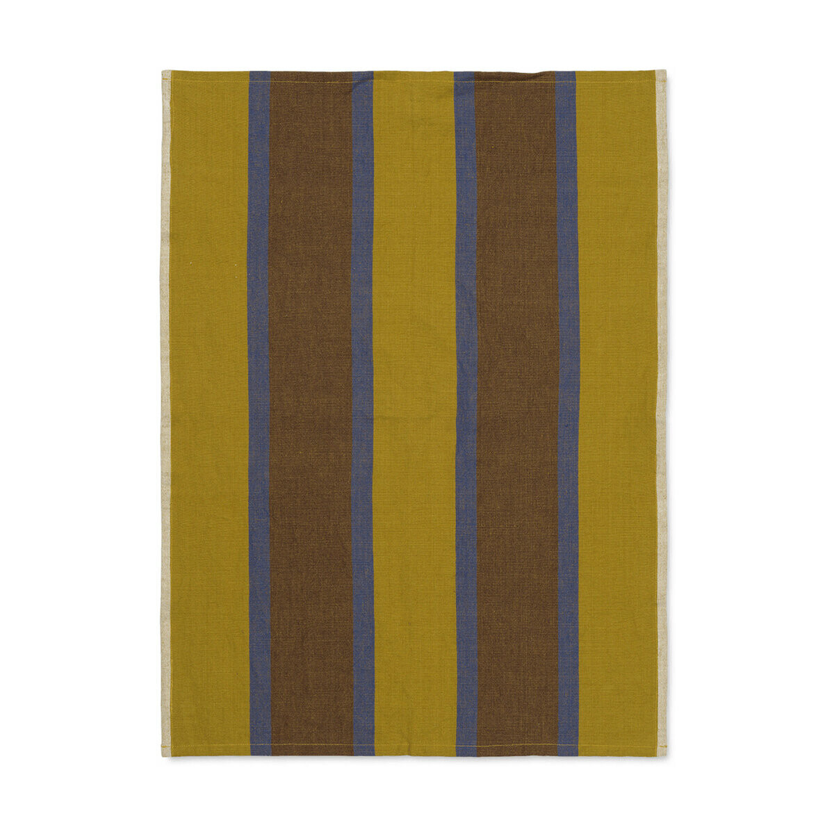 Torchon jaune et marron Hale - Ferm Living