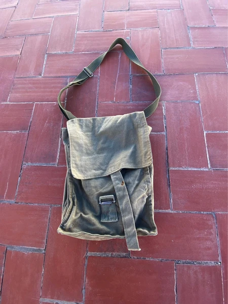 Bolso bag borza totebag militar estilo vintage goth