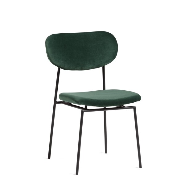 Chaise de salle à manger en Velvet Sam