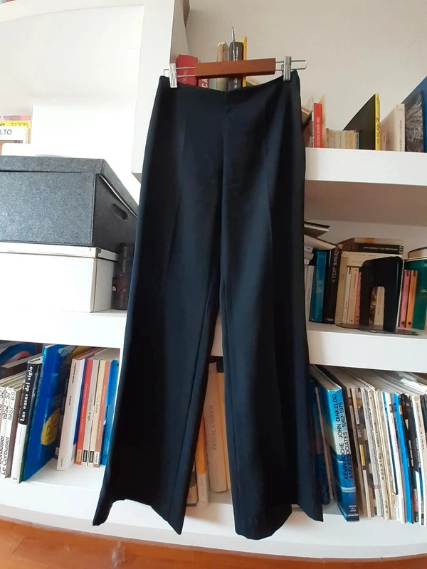 Pantalon automne - hiver Sisley noir
