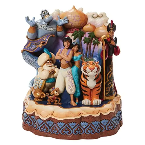 GUND Enesco Disney Traditions Figurine Aladdin A Wondrous Place Violet 6008999 7.67 in H x 6.45 in W x 6.77 in L