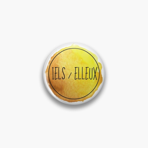 Iels/ Elleux - Jaune | Badge