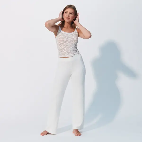 Pantalon de pyjama en maille