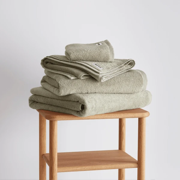 Serviette de bain • Vert Sauge
