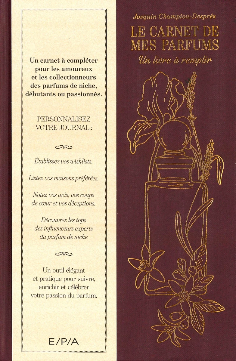 Le carnet de mes parfums