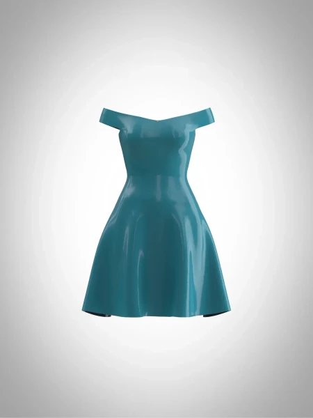 Robe patineuse en latex Bimbette