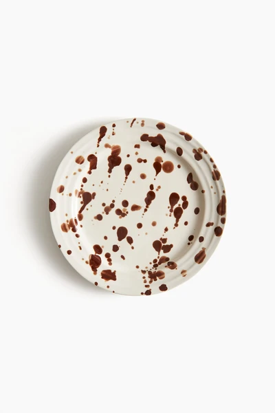 Assiette en grès cérame