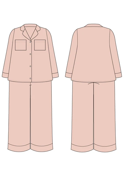 Leif Pajama Set PDF Sewing Pattern