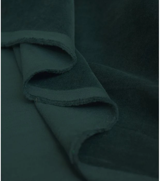 Tissu Velvet - Mystic green