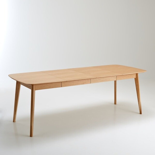 Table à manger évolutive, 4 à 10 couverts, Biface 