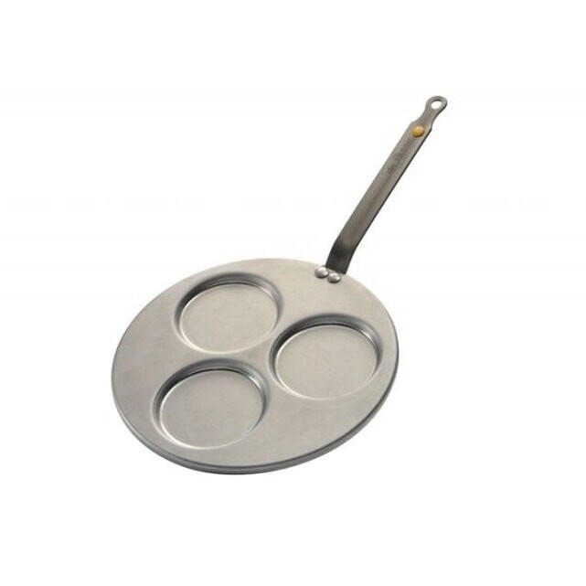 Poèle à triblinis en fer 27cm 