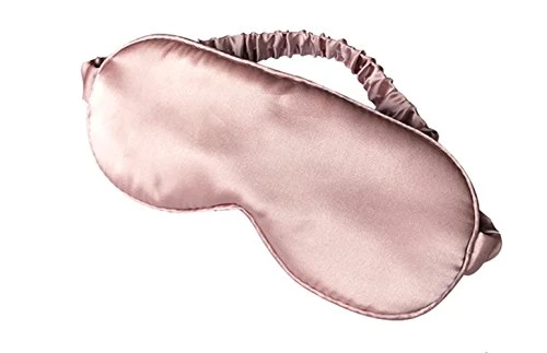 LULUSILK | Mulberry Silk Sleep Eye Mask & Blindfold with Elastic Strap 