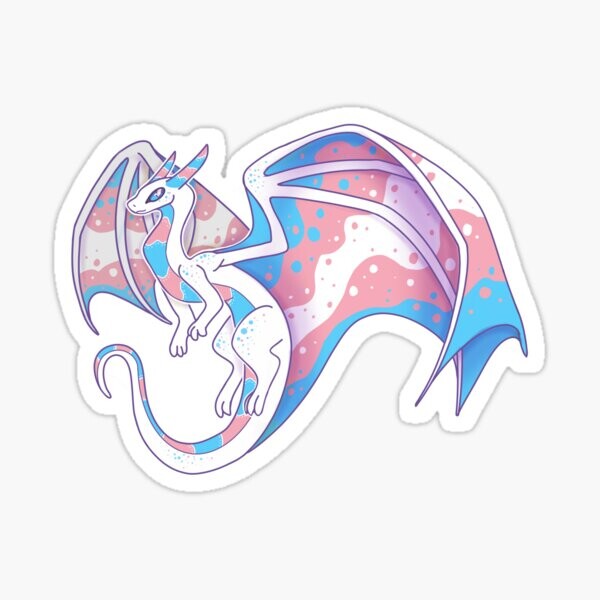Trans Dragon ami | Sticker