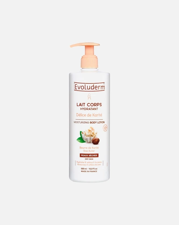 Evoluderm Lait Corps Hydratant Délice de Karité Lait pour le corps » achetez en ligne | Nocibé