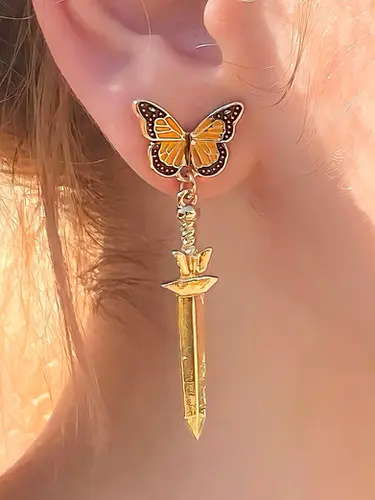 Butterfly Blade Earrings | GenZAlternative