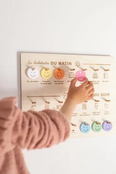 Tableau des Routines Arc En Ciel - Dans l'Ordre