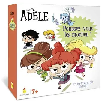 Mortelle Adèle - Jeu Mortelle Adèle : Jeu Mortelle Adèle - Poussez-vous les moches !