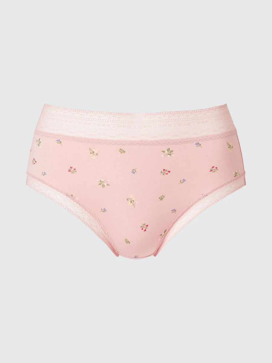Culotte Taille Haute (Imprimé fleuri)