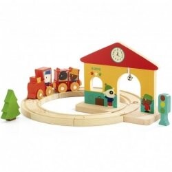 Mini Train en bois - Djeco