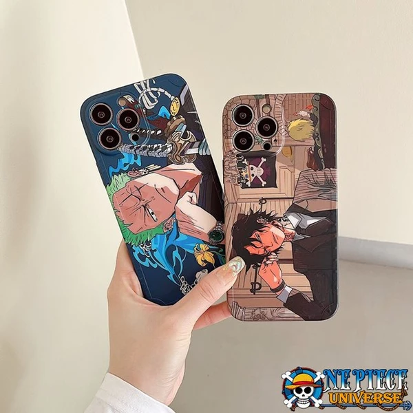 One Piece Zoro And Ace Phone Case - Official One Piece Merch Collection 2024 - One Piece Universe Store