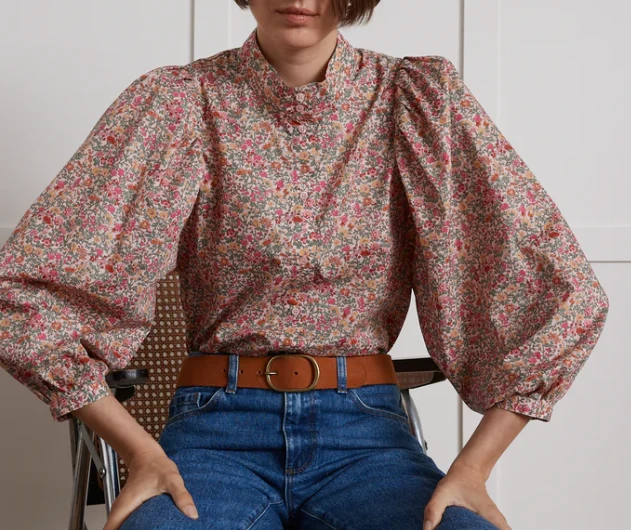            Chemise femme tissu Liberty Babingdon - Limited Collection