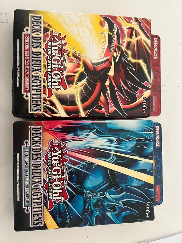 Deck Yu gi oh obelisk et slifer en FR sceller | Vinted