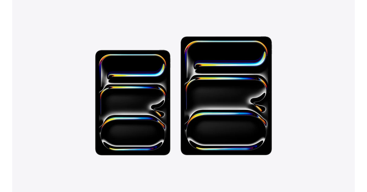 iPad Pro 13 pouces Wi‑Fi 256 Go avec verre standard - Noir sidéral