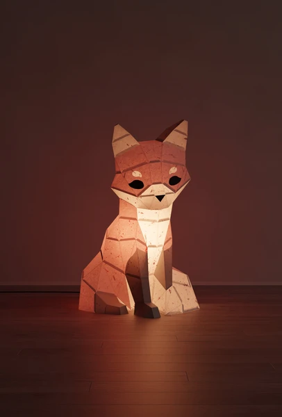 Kit veilleuse a construire - Shiro le renard