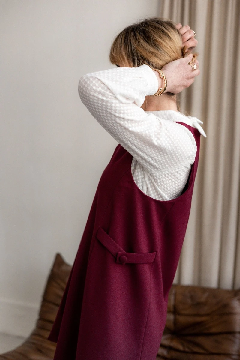 Joli Kit Couture - Robe Alice Milano bordeaux