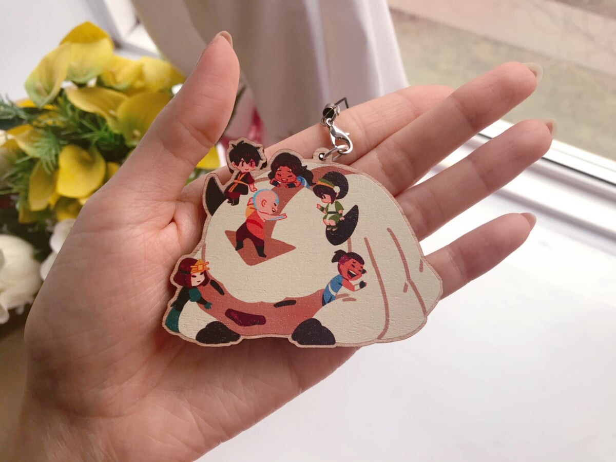 Wooden Appa Charm