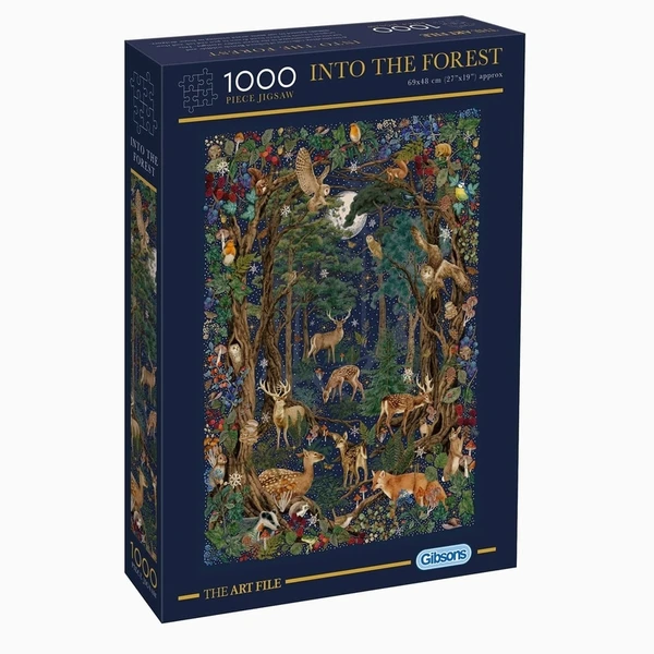 Puzzle Into The Forest - 1000 pièces - Gibsons - Trevell - Puzzles E-shop