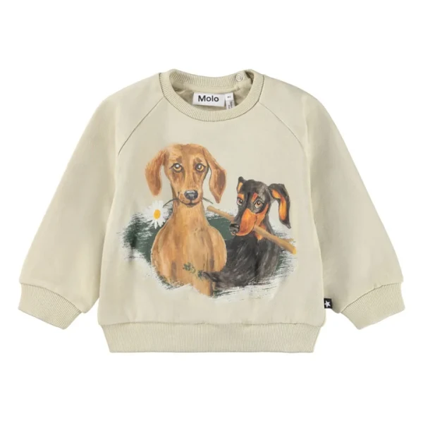 Sweat Disc Coton Bio | Ecru